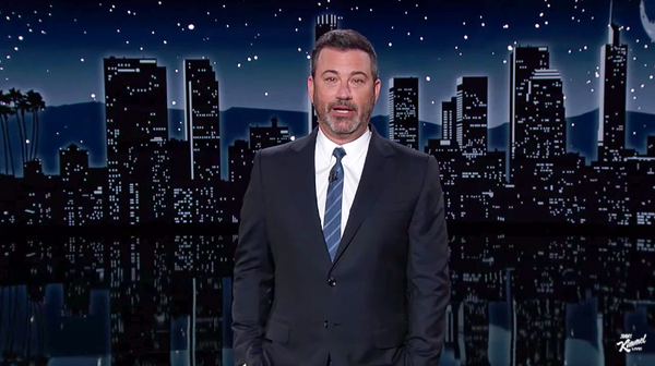 Žao mi je, L.P. Nadam se da ćemo opet moći biti braća, stari, rekao je Jimmy Kimmel u četvrtak navečer.