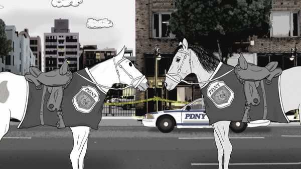 Uma cena de Animals na HBO.