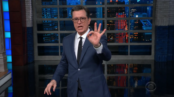 Stephen Colbert è contento che un altro arresto del governo sembri improbabile, ma non sta celebrando che sono vicini a un accordo per raggiungere il minimo assoluto.