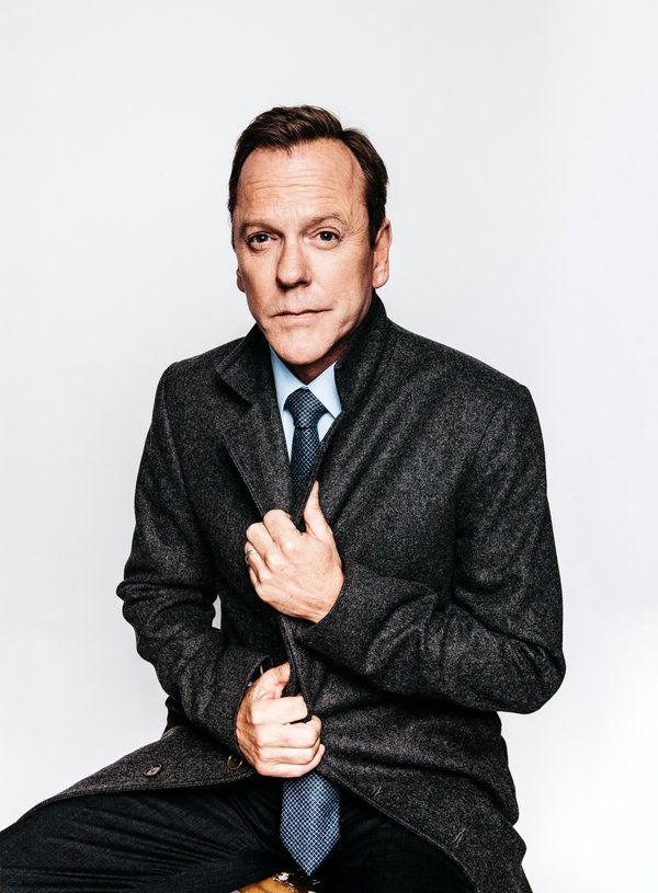 Kiefer Sutherland, que está estrelando a nova série da ABC, Designated Survivor.