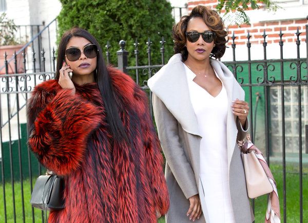 Taraji P. Henson, à esquerda, e Vivica A. Fox no Império.