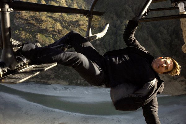 Tom Cruise w Mission: Impossible - Fallout.
